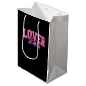 Lettertype met Skeleton Hands Classic Medium Cadeauzakje (Voorkant Gekanteld)