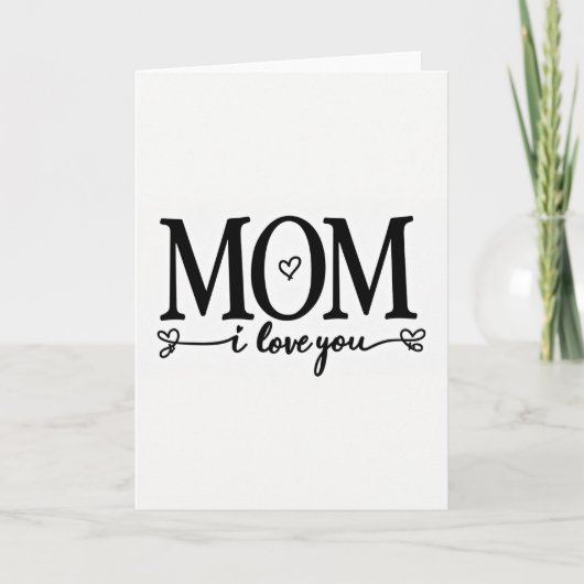 Lettertype Mom Heart Script Kaart (Voorkant)