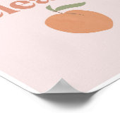 lettertype Pachy Clean Retro Poster (Hoek)