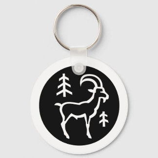 Lettertype Zodiac: CAPRICORN + uw kleuren en ideeë Sleutelhanger