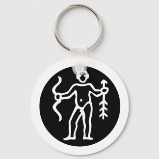 Lettertype Zodiac: SAGITTARIUS + uw kleuren en ide Sleutelhanger