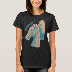  lettertypen DC ventilatorvormig ontwerp T-shirt