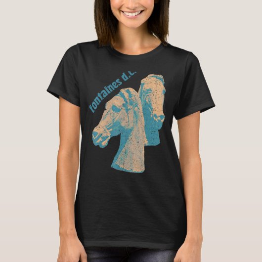 lettertypen DC ventilatorvormig ontwerp T-shirt (Voorkant)