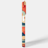 Lettervormen in heldere kleuren Case-Mate iPhone case (Achterkant / Rechts)