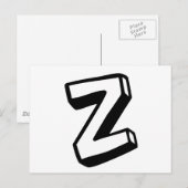 LetterZ Briefkaart (Voorkant / Achterkant)