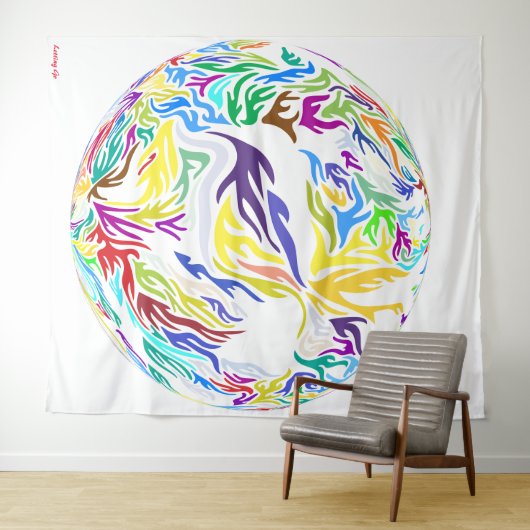 Letting Go Tapestry Wandkleed (In Situ (horizontaal))