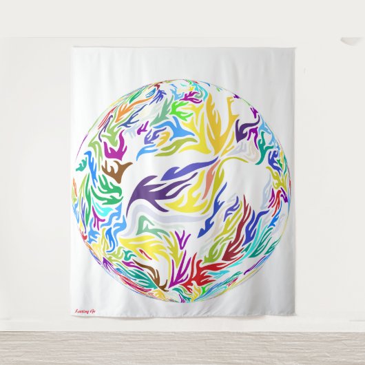 Letting Go Tapestry Wandkleed (Voorkant)