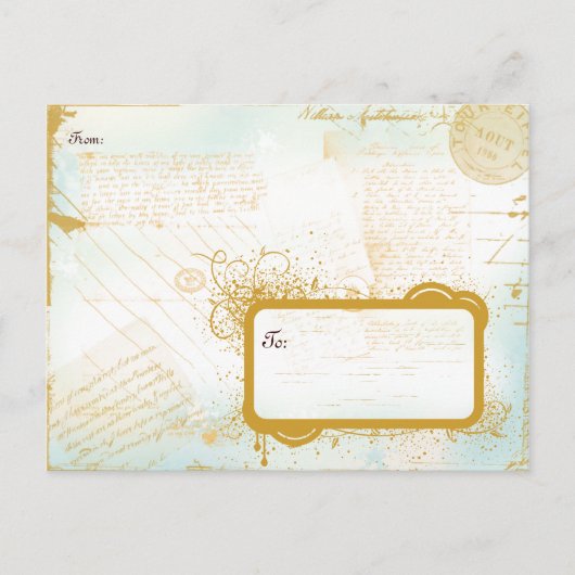 Lettres de Paris Briefkaart #1 (Voorkant)