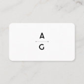 "Lettrus"-beleggingskaart Plaatskaartje (Achterkant)