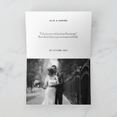 "Lettrus"-dankkaart Bedankkaart (Binnen)