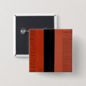 Letts's populaire atlas 2 vierkante button 5,1 cm (Voorkant /achterkant)