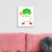 Lettual at Football Sports Canvas Afdruk (Insitu (Woonkamer))