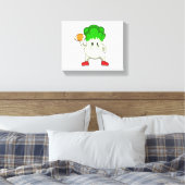 Lettual at Football Sports Canvas Afdruk (Insitu (Slaapkamer))