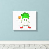 Lettual at Football Sports Canvas Afdruk (Insitu (Houten vloer))