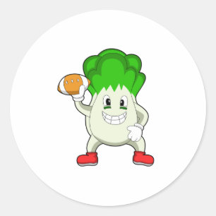 Lettual at Football Sports Ronde Sticker