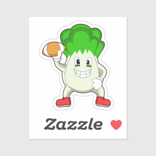 Lettual at Football Sports Sticker (Vel)