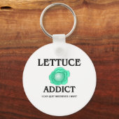 Lettuce Addict Sleutelhanger (Voorkant)