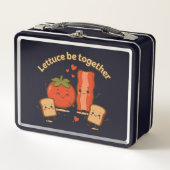 Lettuce Be Together”-Lunchbox – Schattig & Eigenzi (Voorkant)