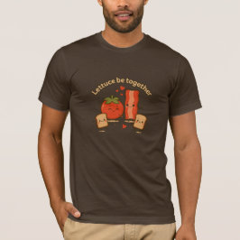 Lettuce Be Together”-T-shirt – Grappig & Speels T-shirt