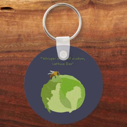 Lettuce Bee Sleutelhanger (Voorkant)