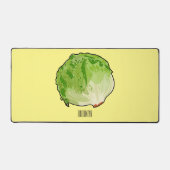 Lettuce cartoon illustratie bureaumat (Voorkant)