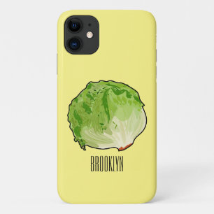Lettuce cartoon illustratie Case-Mate iPhone case