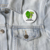 Lettuce Celerybrate Funny Veggie Pun Ronde Button 5,7 Cm (In situ)