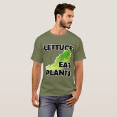 Lettuce Eat Planten - Vegan T-Shirt (Voorkant volledig)