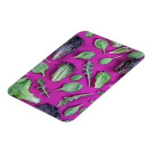 Lettuce Greens op Paars Magneet (Linkerzijde)