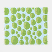 Lettuce Pattern Fleece Deken (Voorkant (Horizontaal))