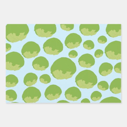 Lettuce Pattern Inpakpapier Vel (Voorkant 3)