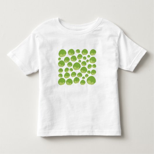 Lettuce Pattern Kinder Shirts (Voorkant)