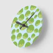 Lettuce Pattern Kitchen Ronde Klok (Hoek)