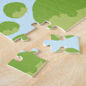 Lettuce Pattern Legpuzzel (Zijkant)