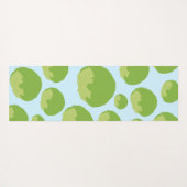 Lettuce Pattern Yogamat (Achterkant (horizontaal))