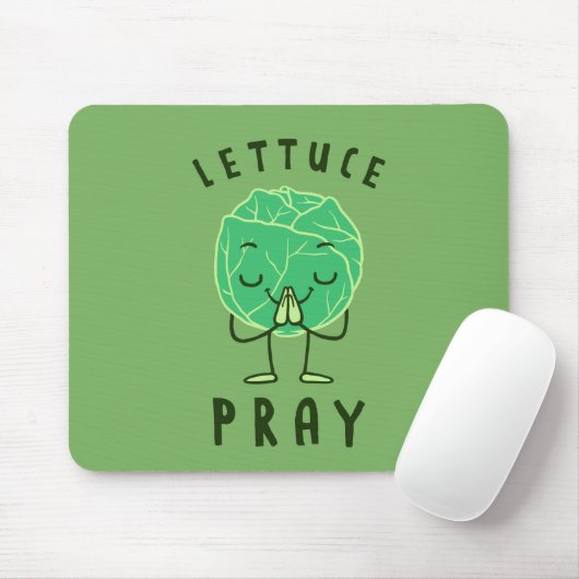 Lettuce Pray Muismat (Met muis)