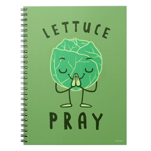 Lettuce Pray Notitieboek (Voorkant)
