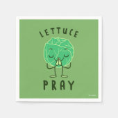 Lettuce Pray Servet (Voorkant)