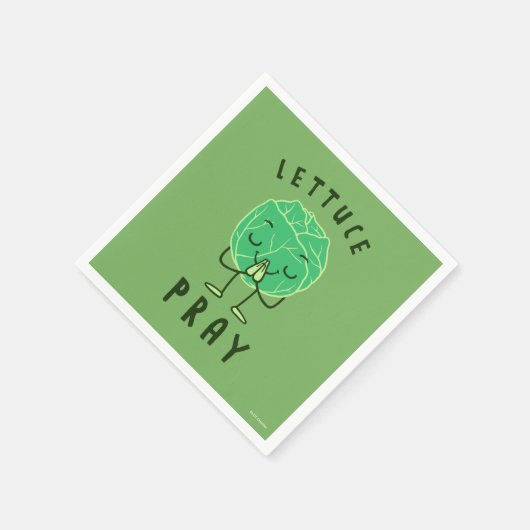 Lettuce Pray Servet (Hoek)