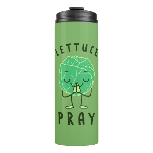 Lettuce Pray Thermosbeker (Voorkant)