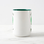 Lettuce Pray Tweekleurige Koffiemok (Center)