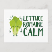 Lettuce Romaine Calm Briefkaart (Voorkant)