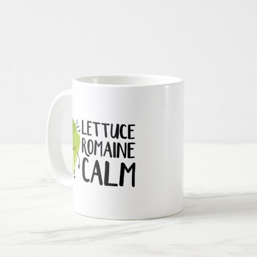 Lettuce Romaine Calm Koffiemok (Voorkant links)