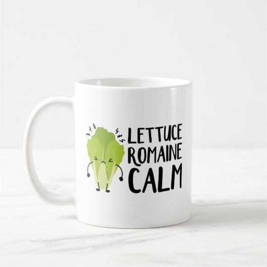 Lettuce Romaine Calm Koffiemok (Links)