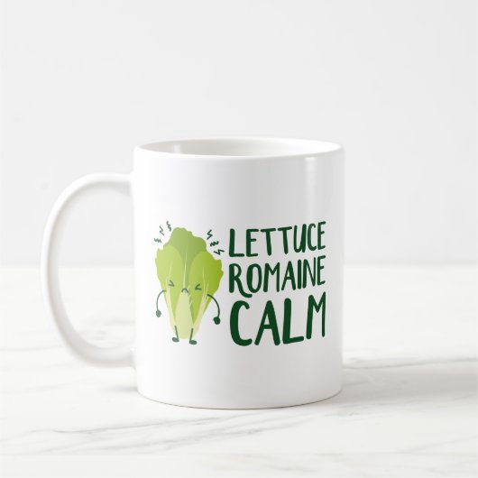 Lettuce Romaine Calm Koffiemok (Links)
