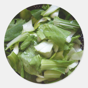 Lettuce Salad Ronde Sticker