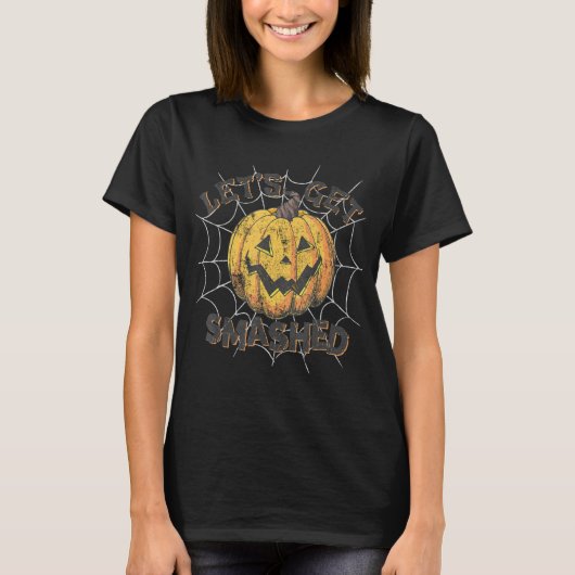 Letu2019s Haal gepompt pompoen T-shirt (Voorkant)