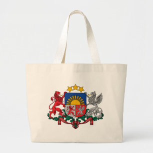 letvia embleem grote tote bag