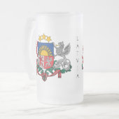 letvia embleem matglas bierpul (Voorkant links)