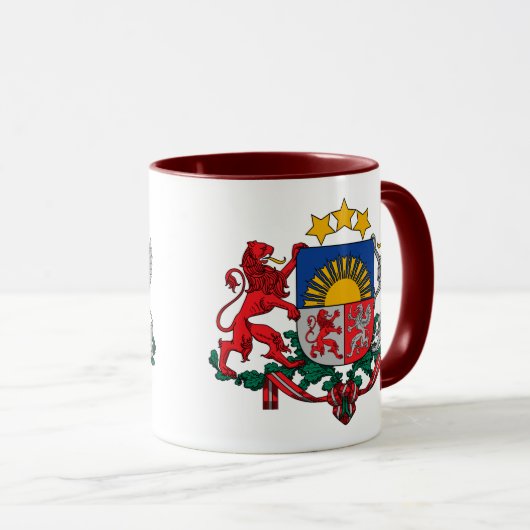 letvia embleem mok (Voorkant rechts)